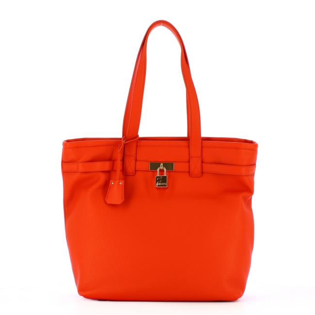 Fracomina Shopper con lucchetto Orange - 1