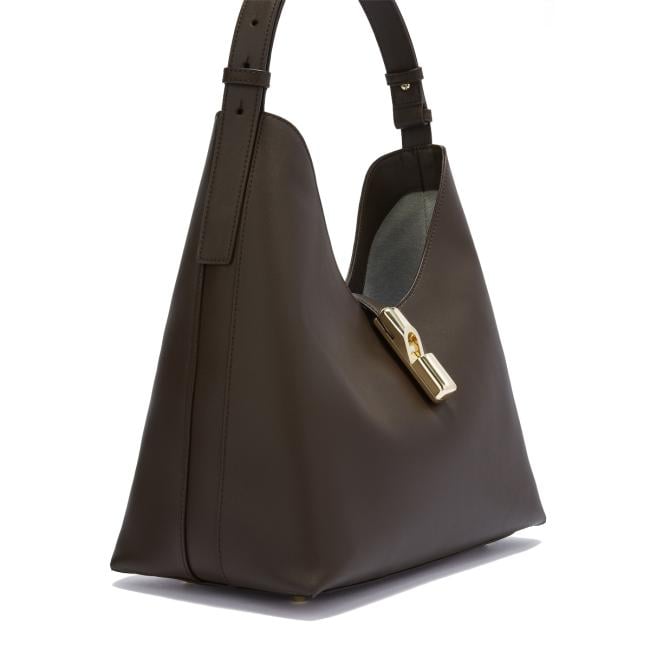 Furla Borsa a spalla Goccia M Cioccolato - 6