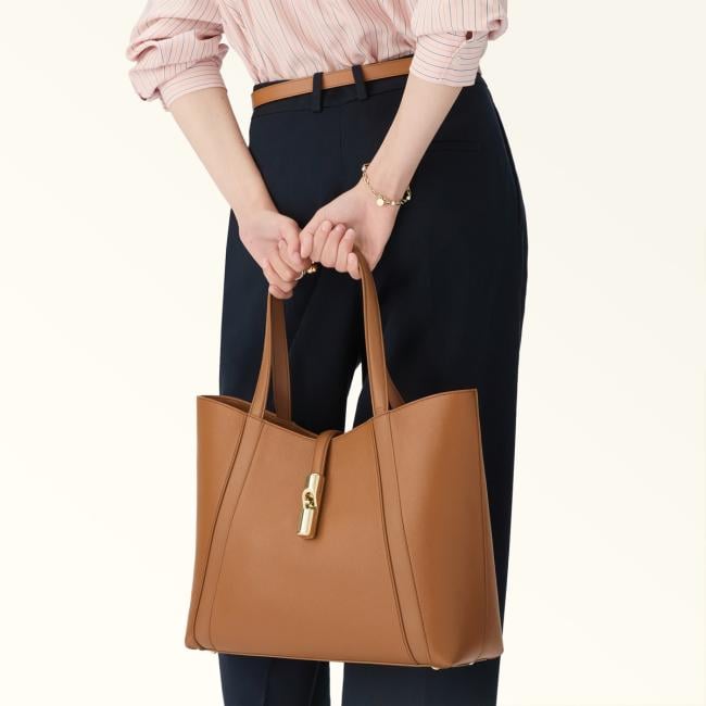 Furla Borsa a spalla Goccia L Brandy - 7