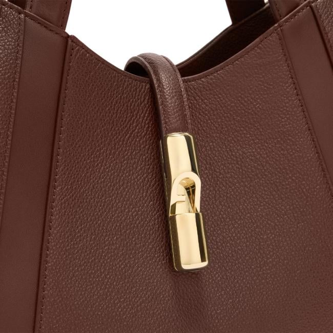 Furla Borsa a mano Goccia S Cioccolato - 4