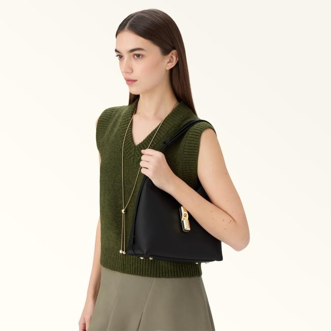 Furla Borsa a spalla Goccia S Nero - 6