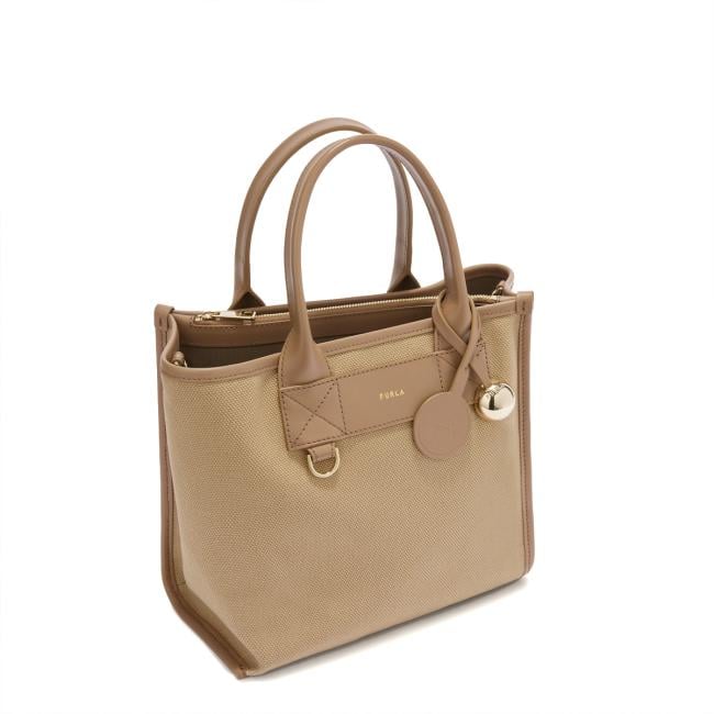 Furla Borsa a mano Divide It S Natural Toffee - 4