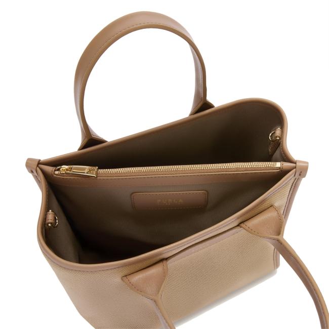 Furla Borsa a mano Divide It S Natural Toffee - 5