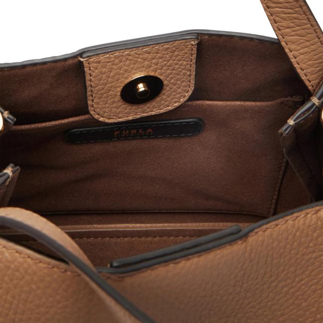 Furla Borsa a mano Nuvola Mini Tote Toffee - 4