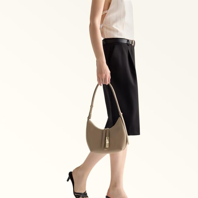 Furla Sottospalla Goccia S Muddy Gray - 6