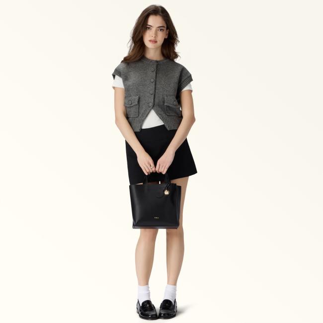 Furla Borsa a mano Divide It S Nero - 6