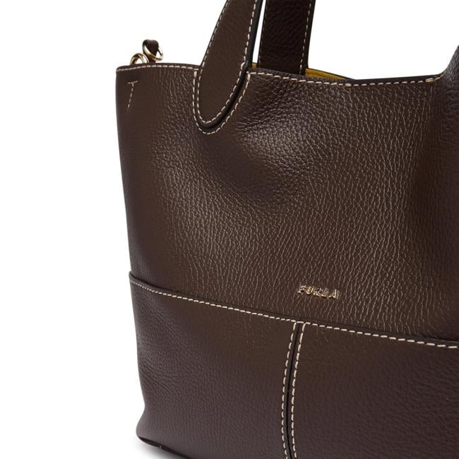 Furla Borsa a mano Primrose M Cioccolato Honey - 6