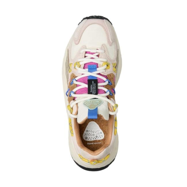 Flower Mountain Sneakers Donna Yamabushi Suede/Nylon Cipria Stone Fuchsia - 3