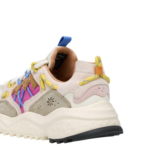 Flower Mountain Sneakers Donna Yamabushi Suede/Nylon Cipria Stone Fuchsia - 5
