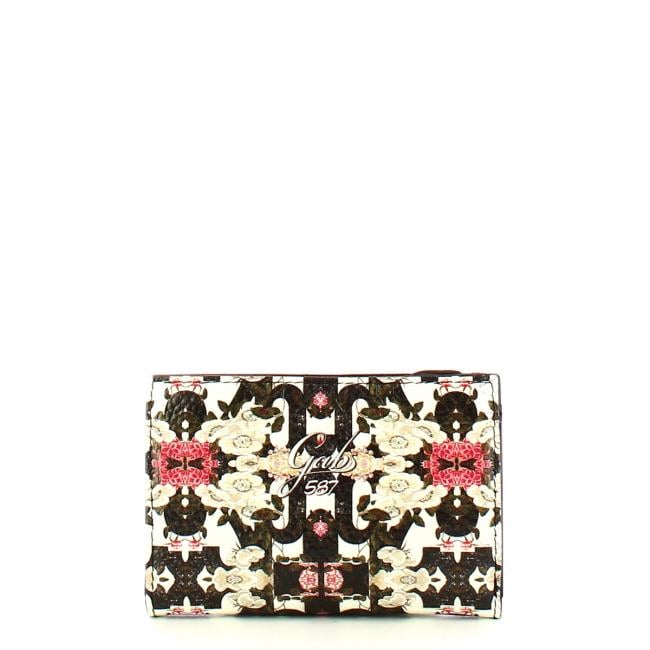 Gabs Portafoglio Gmoney14 Trip Bull Black Fiori Optical - 2