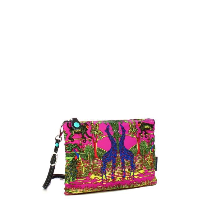 Gabs Pochette Beyonce M Vela stampata Jungle in tessuto Toni Namibia - 2