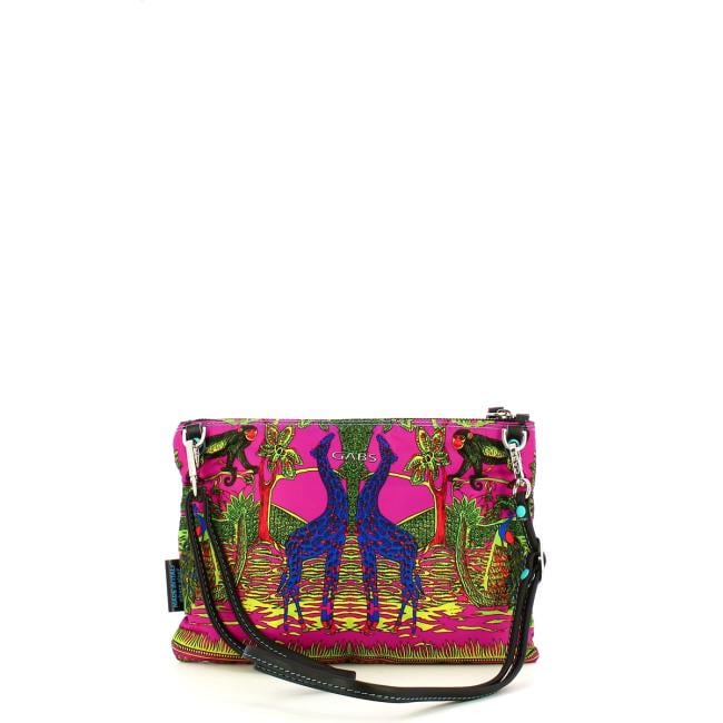 Gabs Pochette Beyonce M Vela stampata Jungle in tessuto Toni Namibia - 3