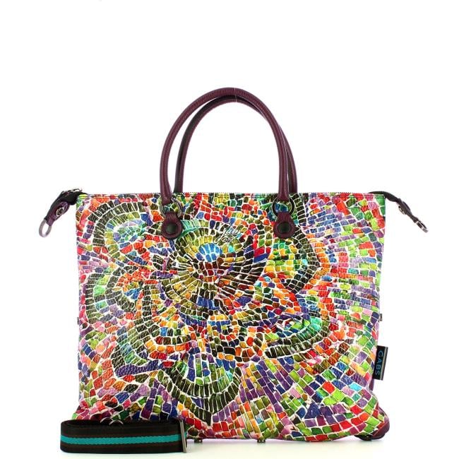 Gabs Borsa G3 Plus M Trip Pelle Bull Black Ravenna - 4