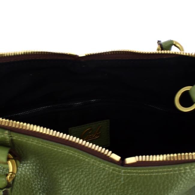Gabs Borsa Thamara Plus M Bull Bicolor Gold Forest Green Prezzemolo - 6