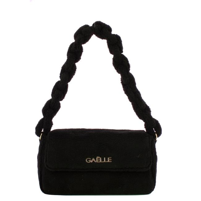Gaëlle Borsa a spalla in ecomontone Nero - 1