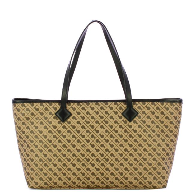 Gherardini Shopper media Millerighe Moka - GHB0238 MOKA - 1