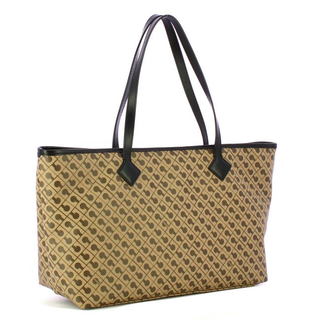 Gherardini Shopper media Millerighe Moka - GHB0238 MOKA - 2