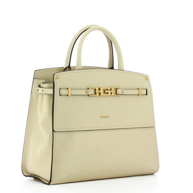Guess Borsa a mano in pelle Cristina Ivory - 2