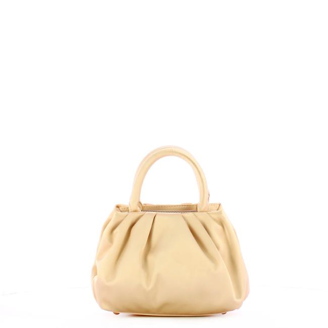 Guess Mini Borsa a mano Tori in satin Ivory - 3