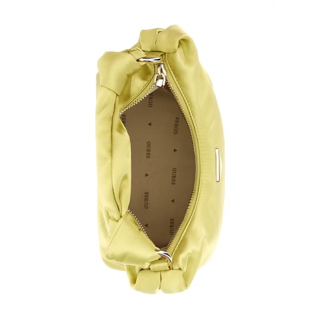 Guess Mini Borsa a mano Velina in satin Chartreuse - 5