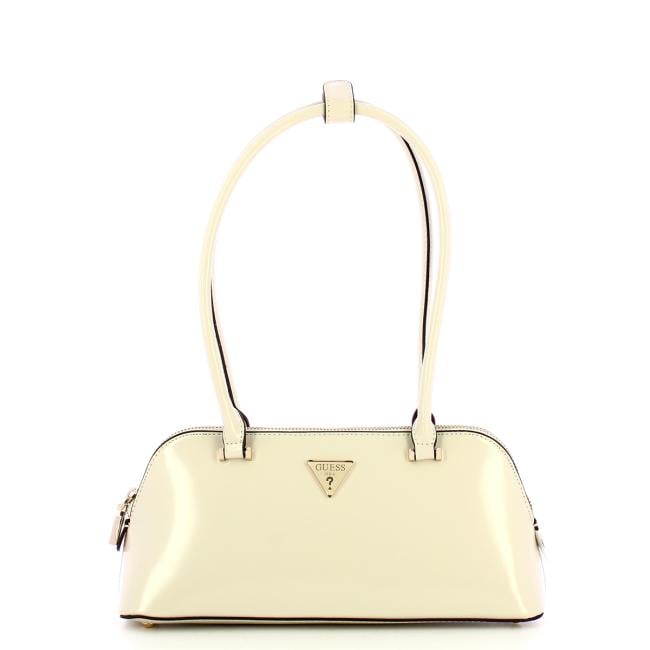 Guess Borsa a spalla Arnela Vernice Bone - 1