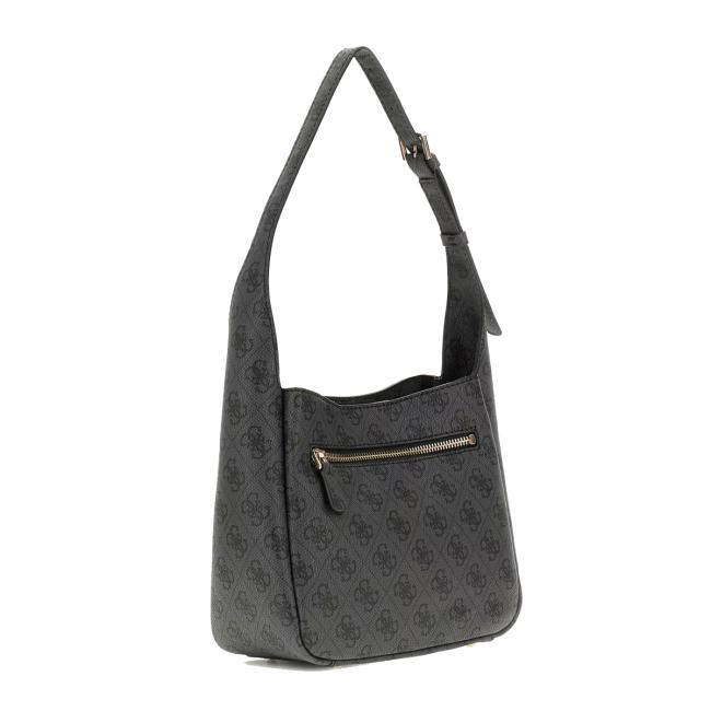Guess Hobo Bag Mini Katya Coal Logo - 2