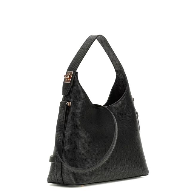 Guess Mini Hobo Bag Rosalba Black - 2