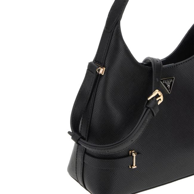 Guess Mini Hobo Bag Rosalba Black - 3