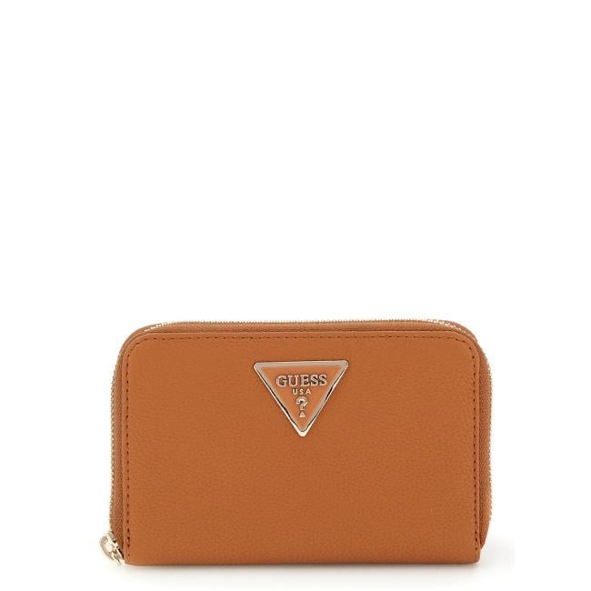 Guess Portafoglio Medio Laurel II Zip Around Cognac - 1
