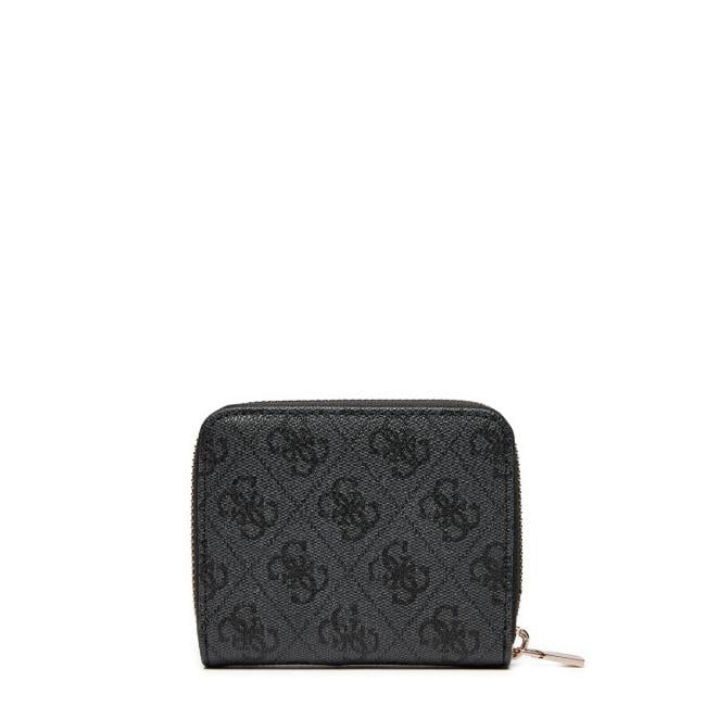 Guess Portafoglio Piccolo Laurel II Zip Around Coal Logo - 2