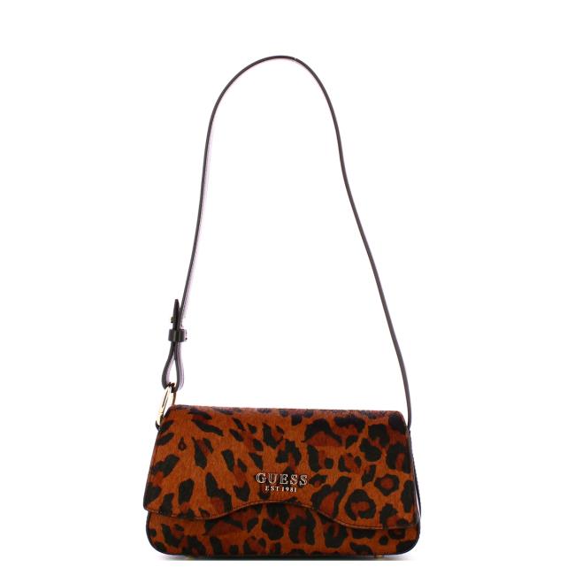 Guess Borsa a spalla Domitilla Leopard - 1