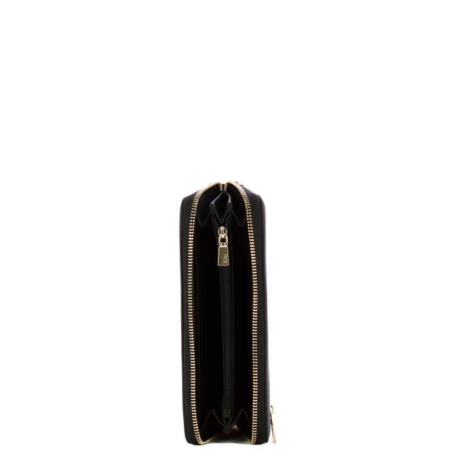 Guess Portafoglio Laurel II Zip Around Black - 3