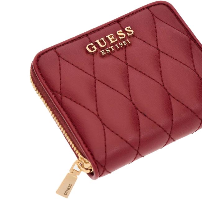 Guess Portafoglio Piccolo Valla Red - 3