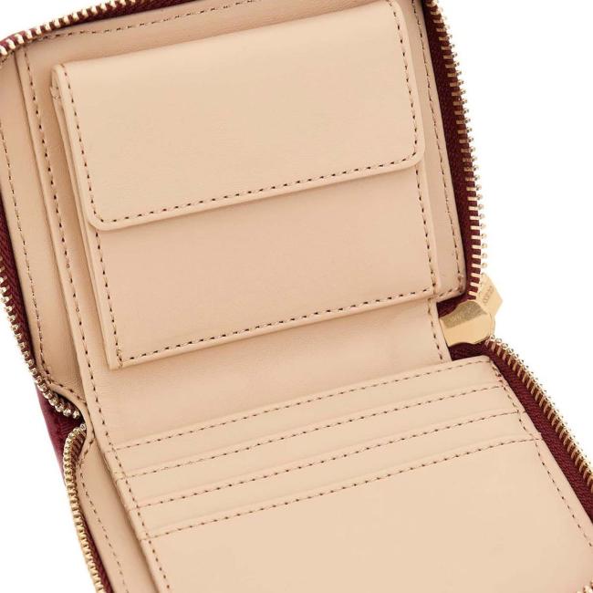 Guess Portafoglio Piccolo Valla Red - 4