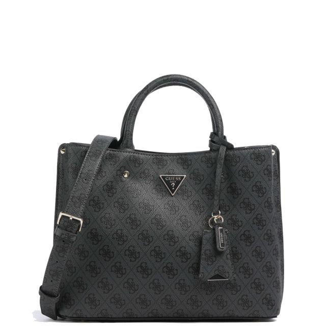 Guess Borsa a mano Meridian II Coal Logo - 1