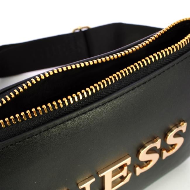 Guess Tracolla Mini Top Zip Beacon Falls Black - 4
