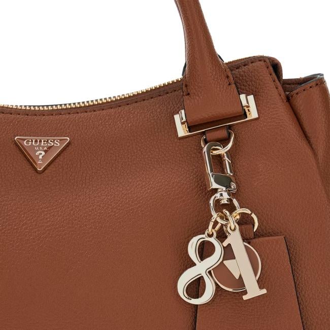 Guess Borsa a mano Evie Charm Cognac - 4