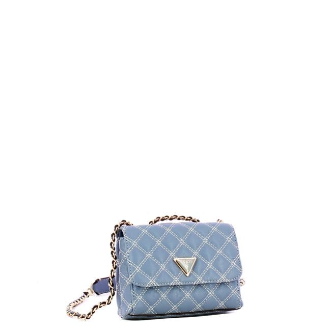 Guess Mini Borsa a tracolla Giully trapuntata Grey Blue - 2