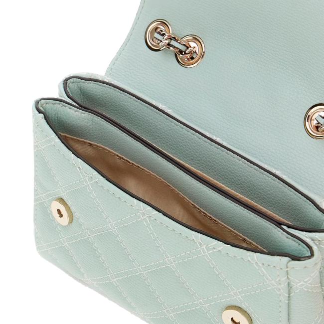 Guess Mini Borsa a tracolla Giully trapuntata Light Sage - 4