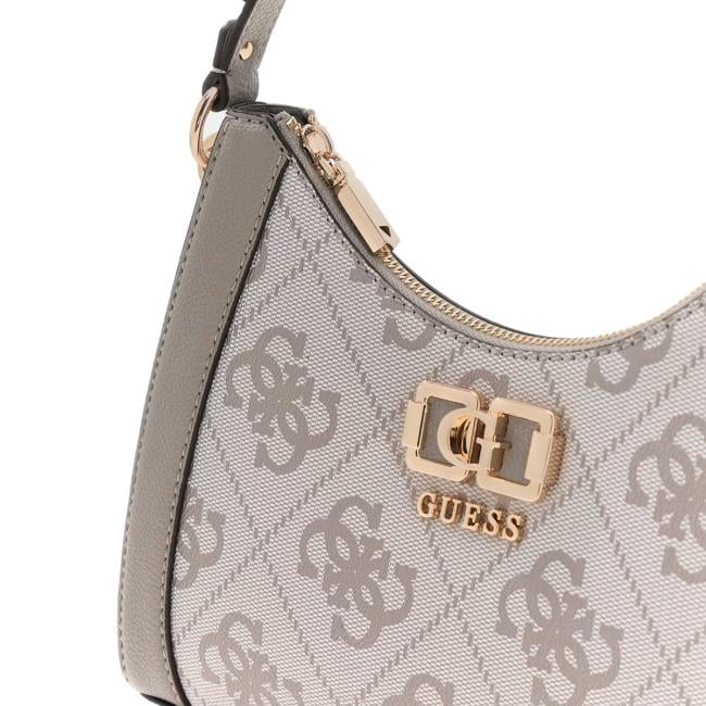 Guess Borsa a spalla Karnilla Dark Taupe Logo - 3