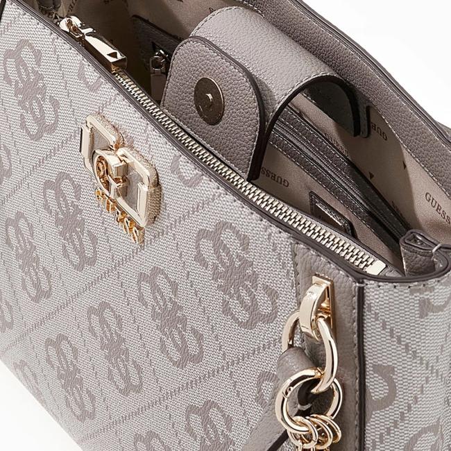 Guess Shopper Karnilla Dark Taupe Logo - 3