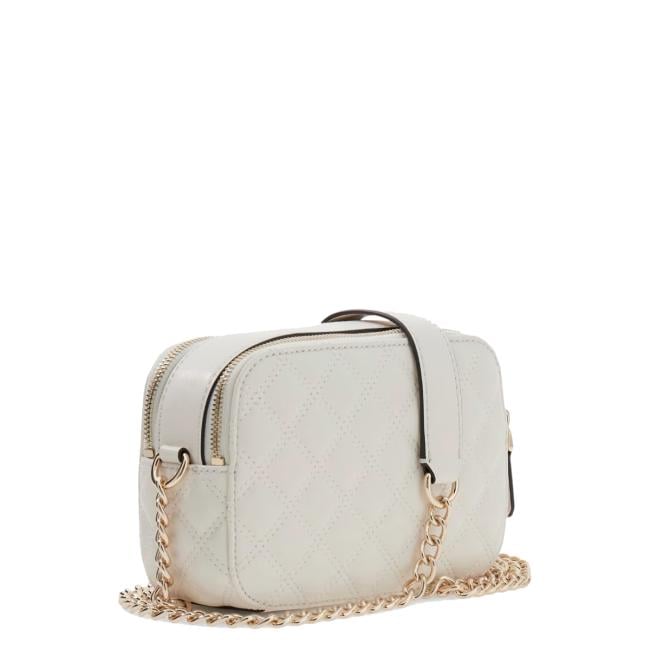 Guess Camera Bag Giully II trapuntata Off White - 2