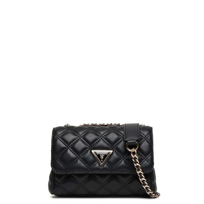 Guess Mini Borsa a tracolla Giully trapuntata Black - 1