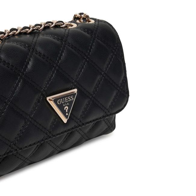 Guess Mini Borsa a tracolla Giully trapuntata Black - 3