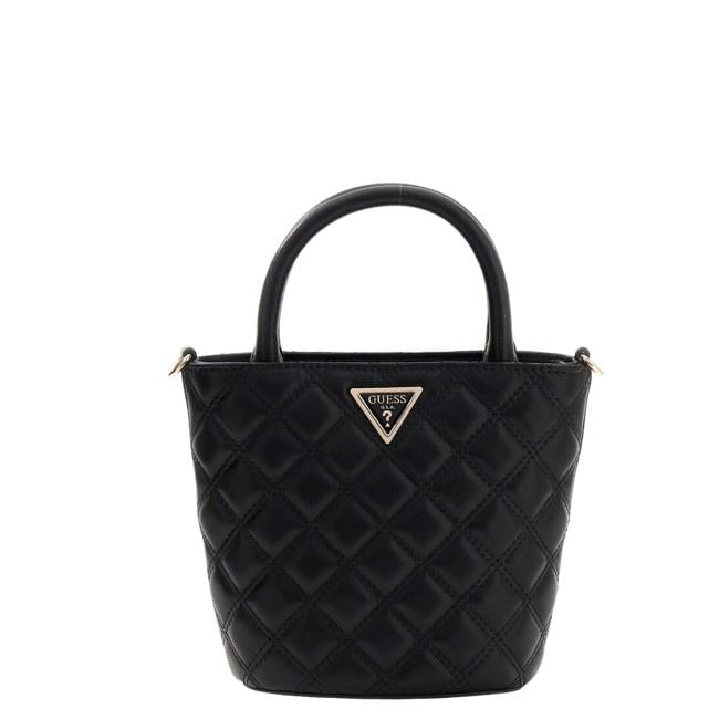 Guess Mini Borsa a secchiello Giully Black - 1