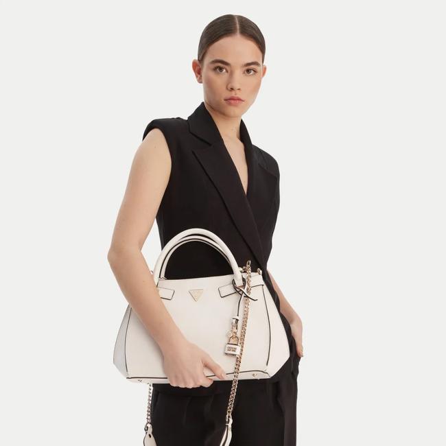 Guess Borsa a mano Serenova Off White - 5
