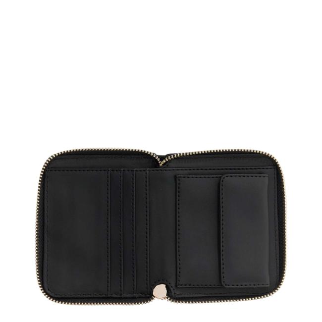 Guess Portafoglio Piccolo Laurel II Zip Around Black - 3