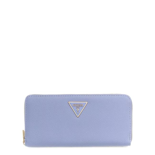 Guess Portafoglio Laurel II Zip Around Grey Blue - 1