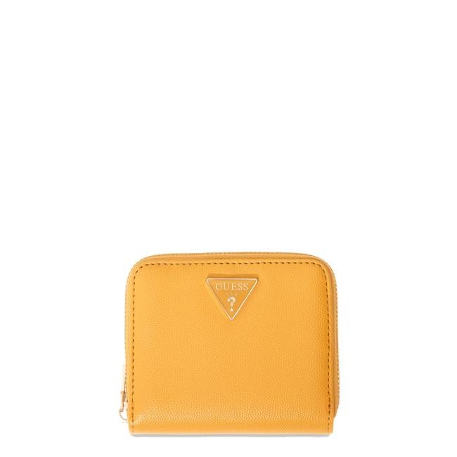 Guess Portafoglio Piccolo Isoble Zip Around Amber - 1