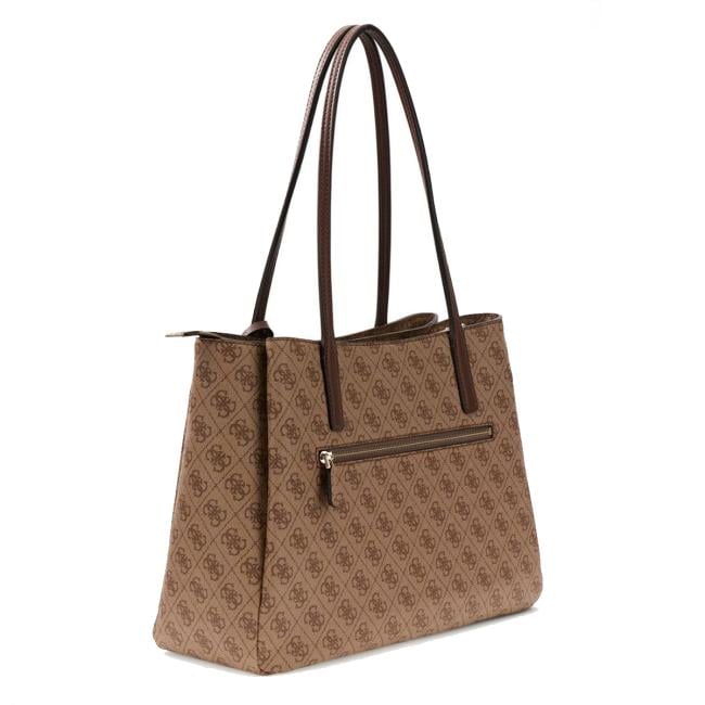 Guess Noelle II Tech tote Latte Logo Brown - 2